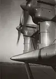 Alexander (Alex) Stöcker, RIESENFLUGSCHIFF DO X 3 ÜBERFLIEGT DIE ALPEN, Vintage gelatin silver print