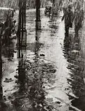 STRASSE IM REGEN by Dr. Paul Wolff & Alfred Tritschler, Vintage ferrotyped gelatin silver print, sold Dec 2009