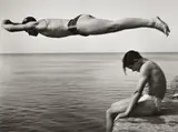 Nino Migliori, IL TUFFATORE, Gelatin silver print, printed later