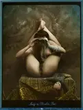 Jan Saudek, LADY IN THEATRE BOX