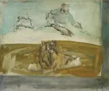 Siegfried Anzinger, Untitled (Lion)
