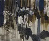 Hubert Berke, Untitled, Oil, partially scraped, on canvas
