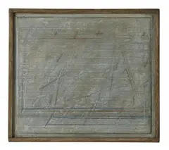 Untitled by Karl Fred Dahmen, Mixed media on wood, sold Dec 2009