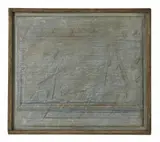 Untitled by Karl Fred Dahmen, Mixed media on wood, sold Dec 2009