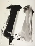 Untitled by Karl Otto Götz, Gouache on sturdy smooth cardboard, sold Dec 2009