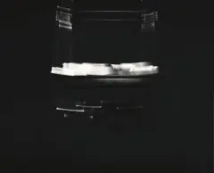 Jürgen Klauke, SEHNSUCHTSBEFALL (AUS DER WERKGRUPPE: "DESASTRÖSES ICH"), Gelatin silver print laid down on cardboard