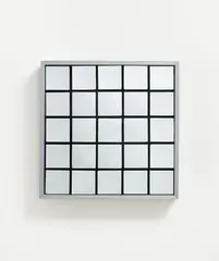 Untitled by Adolf Luther, Mirror object with 25 quadratic mirrors each ca, sold Dec 2009