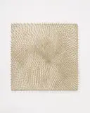 Untitled by Günther Uecker, Oil over nails on canvas on wood, sold Dec 2009