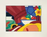 Tom Wesselmann, Still-Life with Blonde, Color silkscreen on lightly textured cardboard