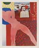 Tom Wesselmann, Great American Nude, Color offset-lithograph on thin smooth paper