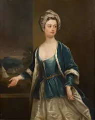 PORTRAIT OF DOROTHY WALPOLE by attributed to Sir Godfrey Kneller, Oil on canvas, sold Nov 2009