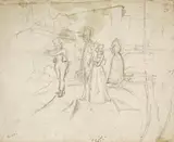 Carl Spitzweg, VIOLINIST AND STROLLING COUPLE