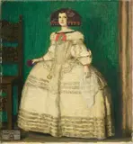 Franz von Stuck, MARY IN A VELAZQUEZ COSTUME