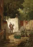 Willy Moralt, THE BUG-FRIEND, Oil on panel