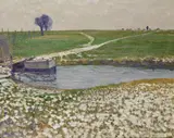 Max Clarenbach, SUMMER LANDSCAPE AT THE LOWER-RHINE