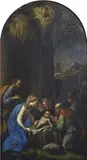 Italian School 17th century, THE ADORATION OF THE SHEPHERDS