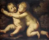 Italian School 17th century, TWO CUPIDS