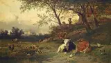 Conrad Bühlmayer, THE DUCK HUNTER, Oil on panel