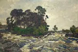 Cornelius Wagner, DOLLACH NEAR KILLAIN, Oil on canvas