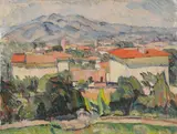 Maria Caspar-Filser, Florentine Landscape with Monte Morello (view from the Villa Romana onto Florence)