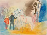 Jean Dufy, Scène équestre