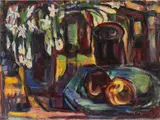 Maria von Heider-Schweinitz, Tazetten, Oil on canvas
