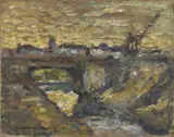Adolf Hölzel, Dachau, Oil on canvas