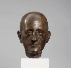 Portrait Albert Scheibe by Gerhard Marcks, Bronzeplastik, sold May 2009