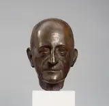 Portrait Albert Scheibe by Gerhard Marcks, Bronzeplastik, sold May 2009