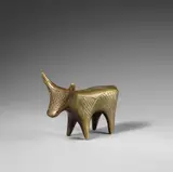 Stehende Kuh, "Zinkkuh" (Standing Cow , "zinc cow") by Ewald Mataré, Bronze sculpture, sold May 2009