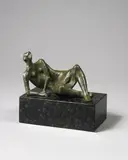 Henry Moore, Maquette for Reclining figure No. 4