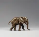 Junger Elefant (Young Elephant) by Renée Sintenis, Bronze sculpture, sold May 2009
