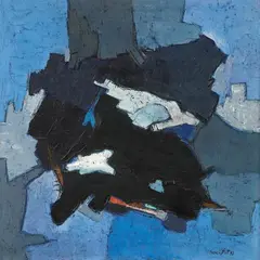 Epitaphe by Francis Bott, Oil on canvas, sold May 2009