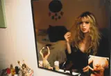Nan Goldin, JOEY IN MY MIRROR, HORNSTR., BERLIN