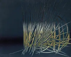 Hans Hartung, T 1963 - U 12, Vinyl paint, partly scratched, on canvas