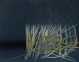 T 1963 - U 12 by Hans Hartung, Vinyl paint, partly scratched, on canvas, sold May 2009