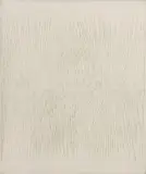 Walter Leblanc, Twisted Strings. 15 FX 72, Latex paint over cotton strings on canvas