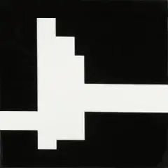 UNTITLED (STRUCTURE DU SILENCE) by Aurélie Nemours, Oil on canvas, relined, sold May 2009