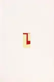 Blinky Palermo, HEINZ GAPPMAYR. VISUAL POEMS.PALERMO. FIVE MINIATURES., 5 coloured foil-embossed prints on heavy watercolour laid paper bound in a stitched booklet
