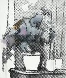 UNTITLED by Sigmar Polke, Oil on canvas, sold May 2009