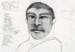 Richard Prince, UNTITLED (I had a friend who was a clown...), Gouache and ball-point pen on smooth paper