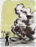 Daniel Richter, UNTITLED (SMOKE 3, OF THE CYCLE "BRAIN")