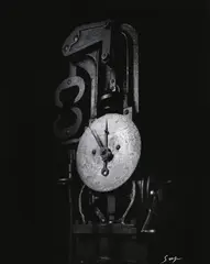 TESTING MACHINE by Hiroshi Sugimoto, Gelatin silver print, sold May 2009