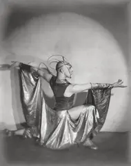 THE DANCER HARALD KREUTZBERG by Maurice Goldberg, Vintage gelatin silver print, sold May 2009