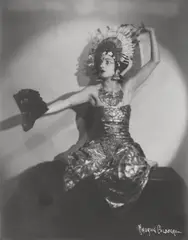 THE DANCER RUTH PAGE by Maurice Goldberg, Vintage gelatin silver print, sold May 2009