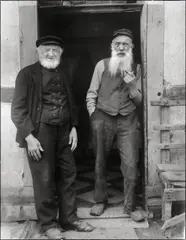 August Sander, VILLAGE PHILOSOPHERS, Vintage gelatin silver print