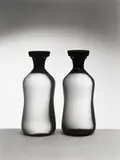 Willi Moegle, PHARMACEUTIC BOTTLES / PROTOTYPES, Ferrotyped gelatin silver print, printed 1960s