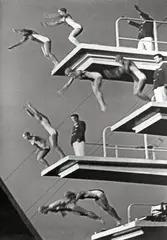 Lev Borodulin, WATER FESTIVAL, MOSCOW, Vintage gelatin silver print
