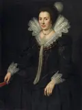 PORTRAIT OF A LADY WITH FAN by Michiel van Mierevelt, early 17th century, Oil on panel, sold May 2009