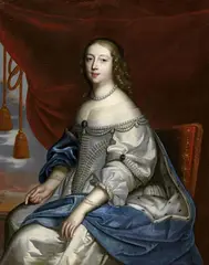 Henri Beaubrun the younger, PORTRAIT OF ANNE LOUISE D´ORLEANS, DUCHESSE DE MONTPENSIER, Oil on canvas